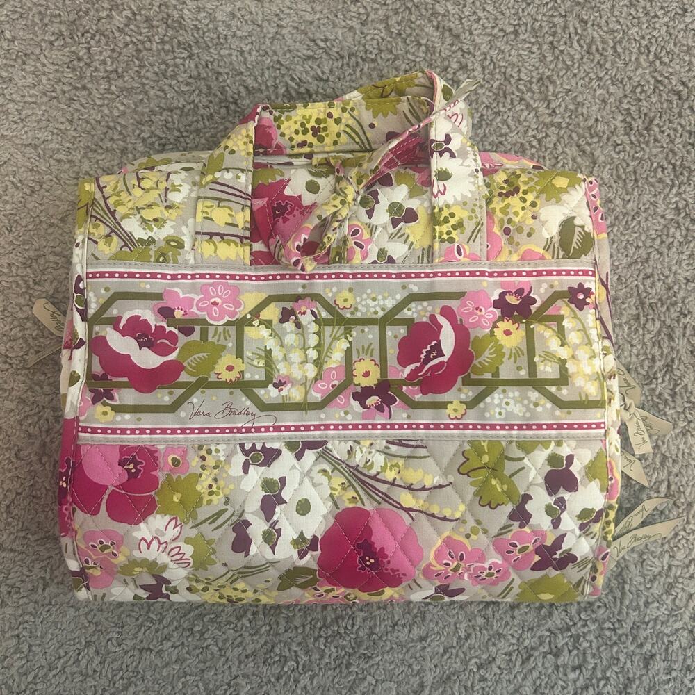 Vera Bradley Hanging Travel Organizer Toiletry Bag